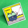 Bizness Frog Presentation Sticker