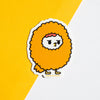 "Fried" Grumpy Chicken sticker