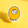 "Fried" Grumpy Chicken sticker