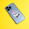 Grumpy Chicken Skateboard Sticker