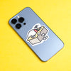 Grumpy Chicken Ugh Desk Sticker