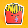 Small Fry With Drink Sticker