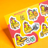 Pizza The Pizza Sticker Sheet