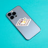 Bunny Sun Bathing Sticker