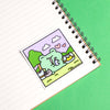 Froggy Picnic Sticker