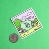 Froggy Picnic Sticker