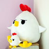 Big Boi Grumpy Chicken Plushie
