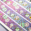 Space Bunny Glitter Washi Tape